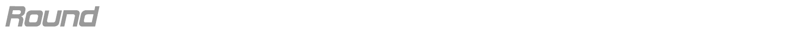 Round font preview
